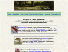 Tablet Screenshot of jacquiblackman.co.uk